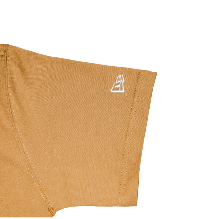 Basic Cool Era Beige Short Sleeve T-Shirt