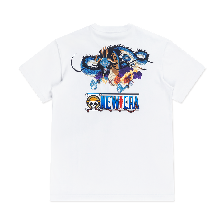 New Era x One Piece Gear 5 Fish Fish Fruit White Short Sleeve T-Shirt