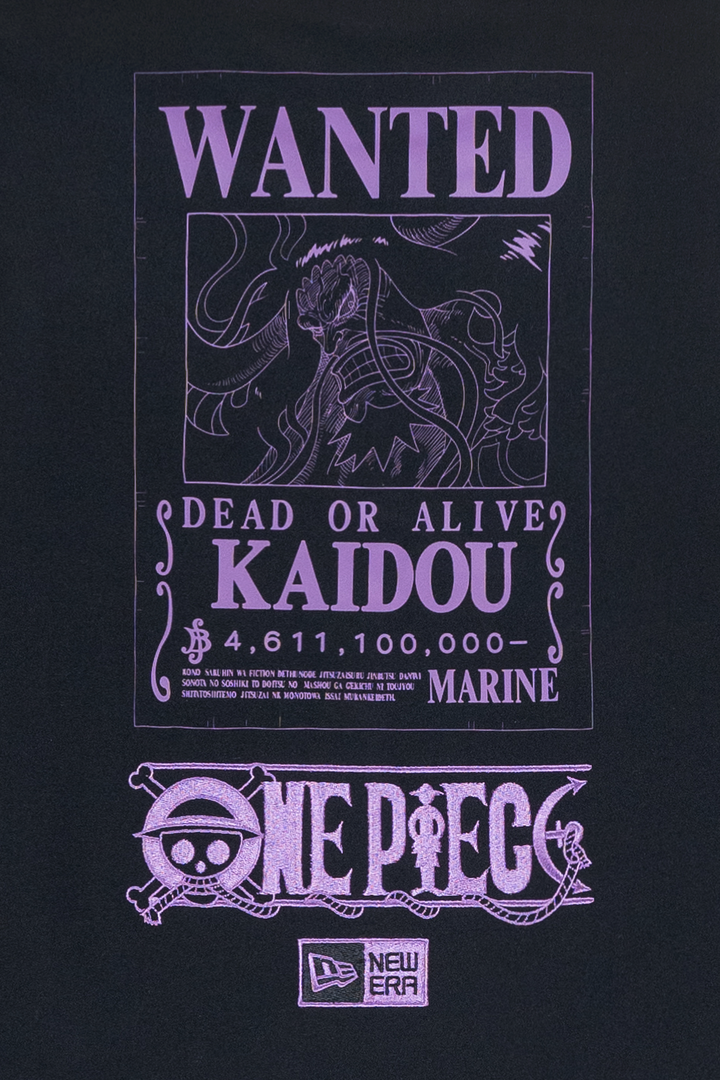 New Era x One Piece Gear 5 Kaido Black Long Sleeve T-Shirt