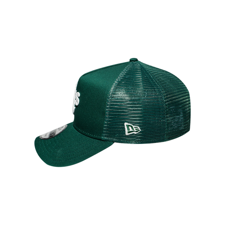 9FORTY A-Frame Trucker Oakland Athletics Dark Green Snapback