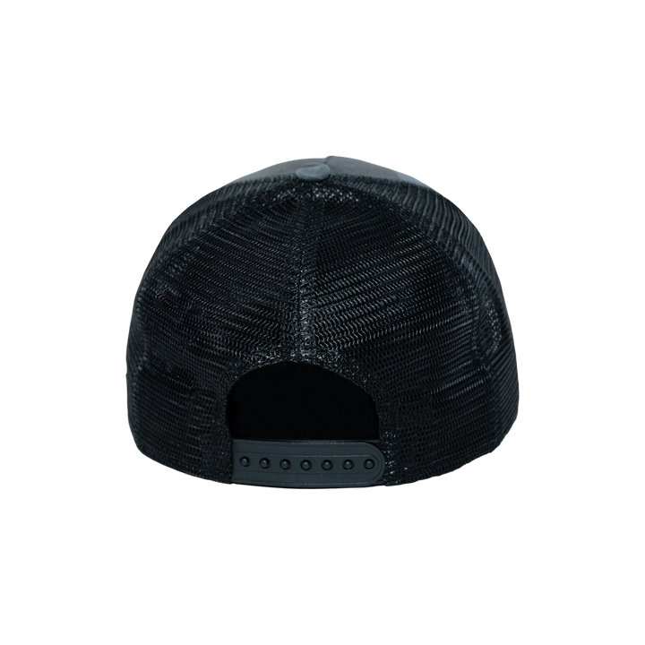 9FORTY A-Frame Trucker Box Logo Midnight Camo Snapback