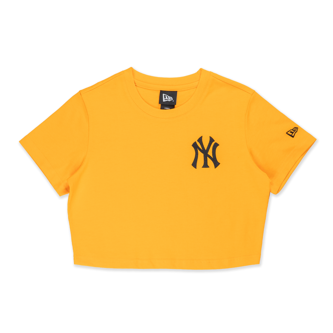 Women New York Yankees Color Era Papaya Orange Crop Tee – New Era