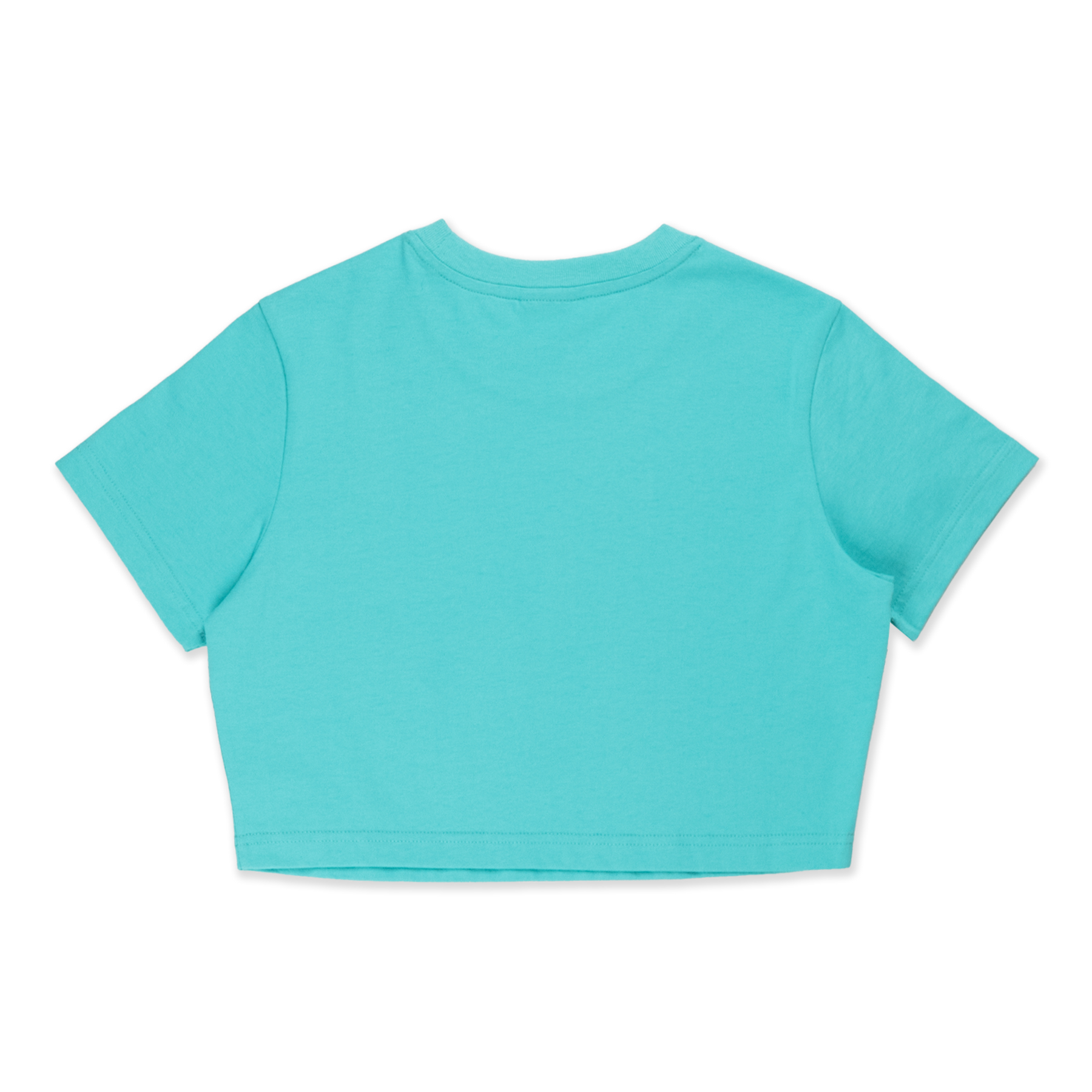 Women Los Angeles Dodgers Color Era Arctic Teal Crop Tee