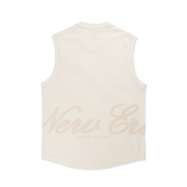 New Era Basic Chrome White Muscle Tank