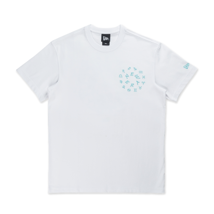 Horoscope Horizons Circle White Short Sleeve T-Shirt