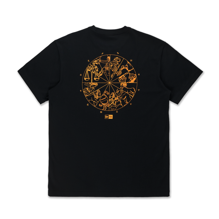 Horoscope Horizons Circle Black Short Sleeve T-Shirt