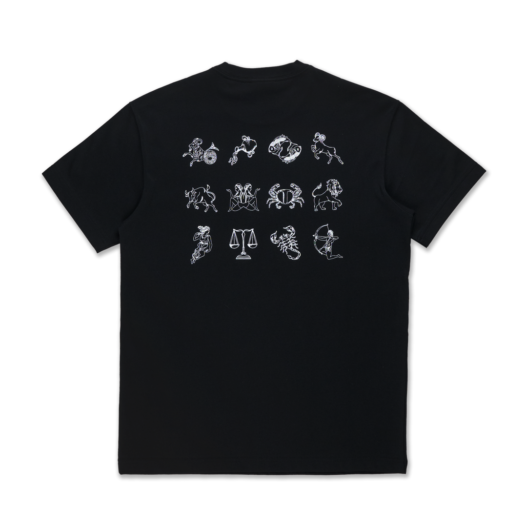 Horoscope Horizons Black Short Sleeve T-Shirt