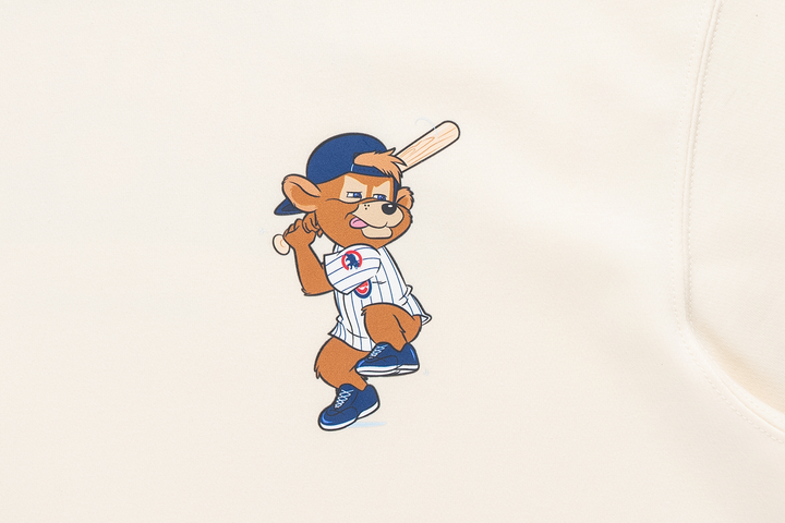 Chicago Cubs MLB Mascots Chrome White Short Sleeve T-Shirt