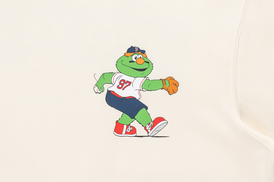 Boston Red Sox MLB Mascots Chrome White Short Sleeve T-Shirt