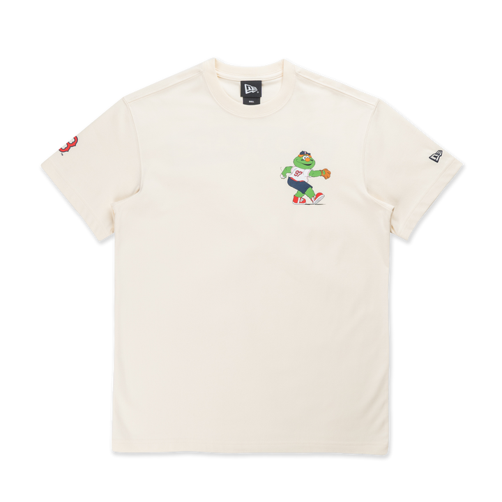 Boston Red Sox MLB Mascots Chrome White Short Sleeve T-Shirt