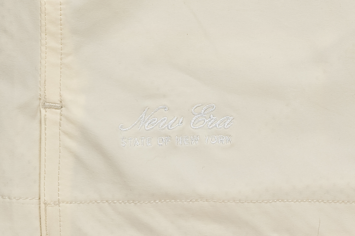 New Era Basic Chrome White Woven Shorts