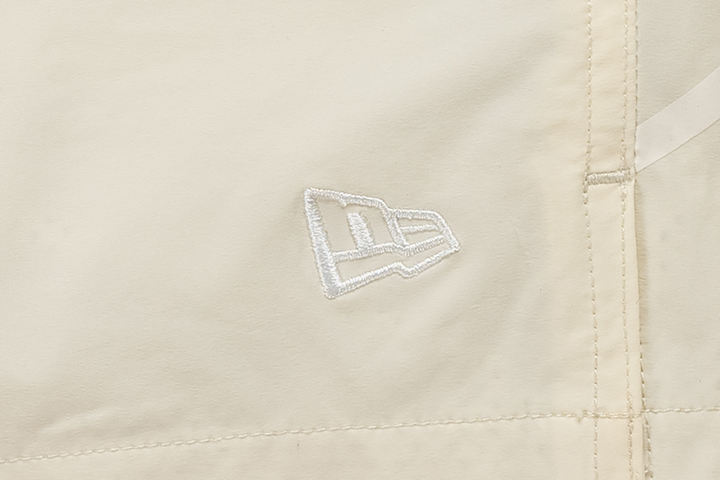 New Era Basic Chrome White Woven Shorts