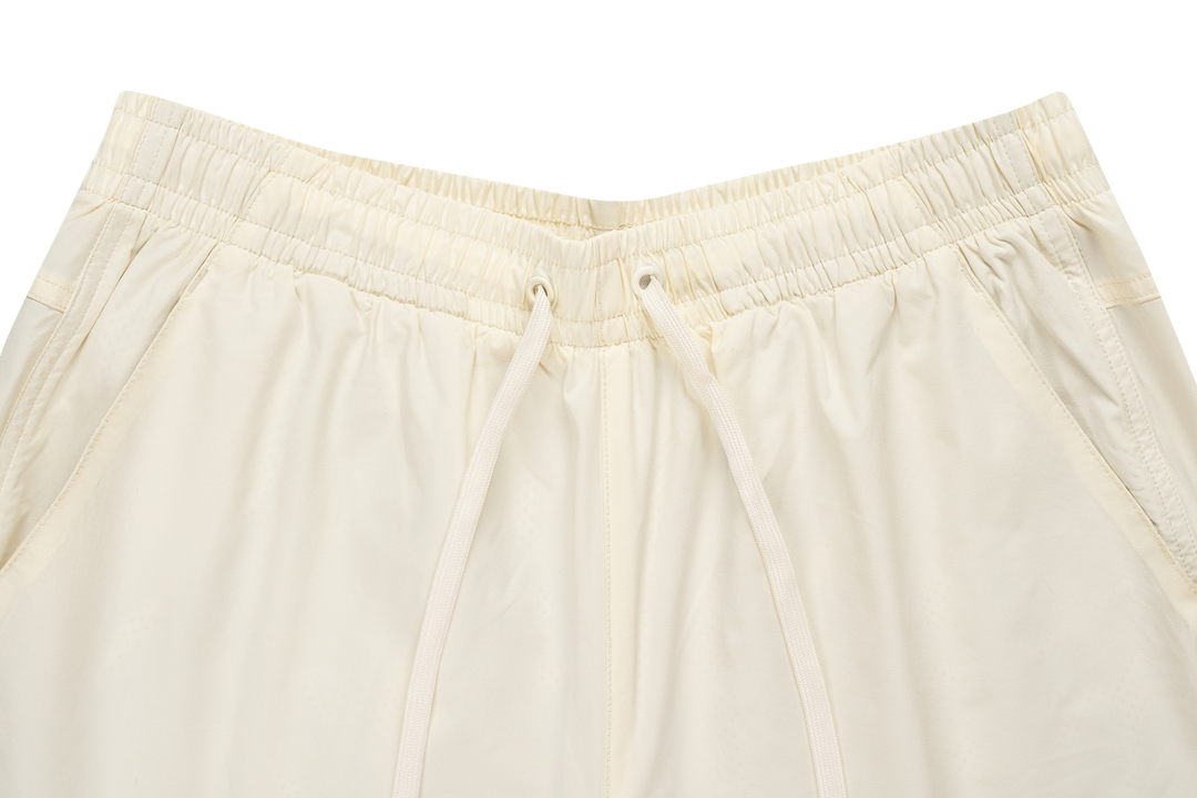New Era Basic Chrome White Woven Shorts