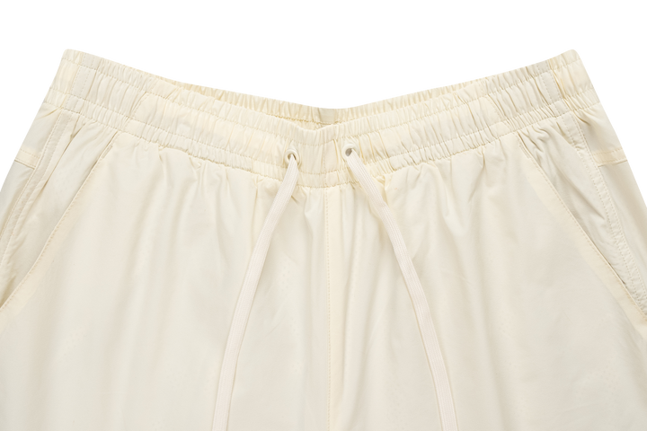 New Era Basic Chrome White Woven Shorts