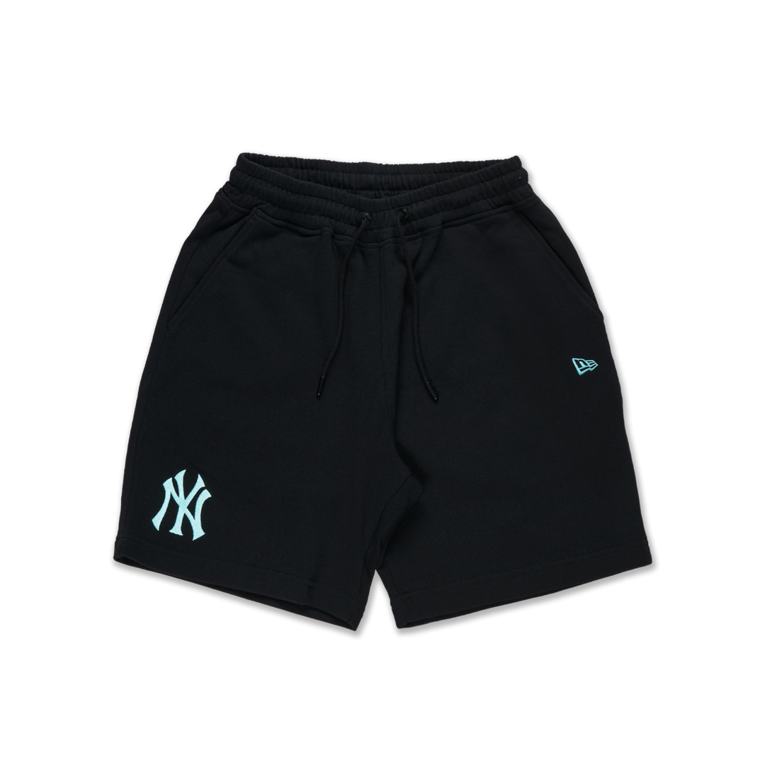 New York Yankees Color Era Black Knit Shorts