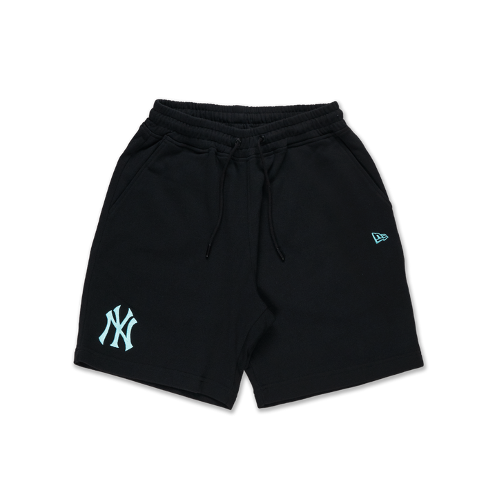 New York Yankees Color Era Black Knit Shorts