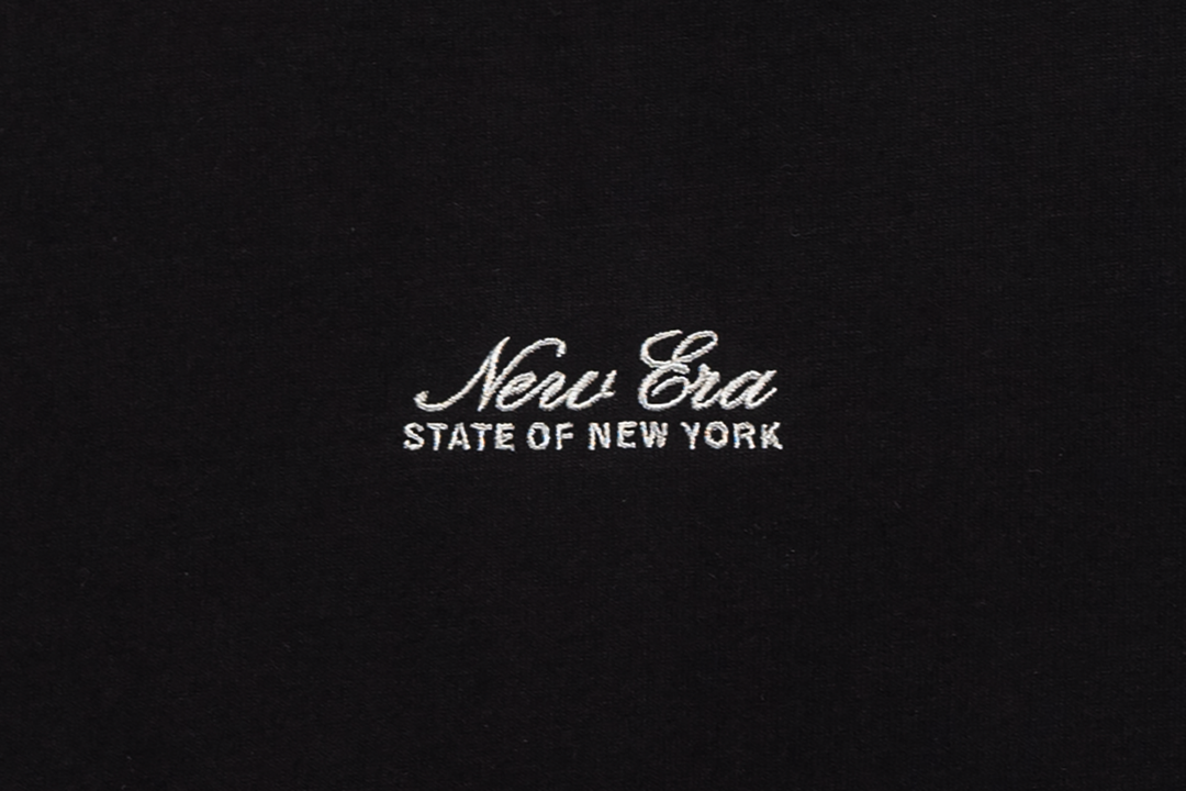 New Era Basic Black Oversized Short Sleeve T-Shirt