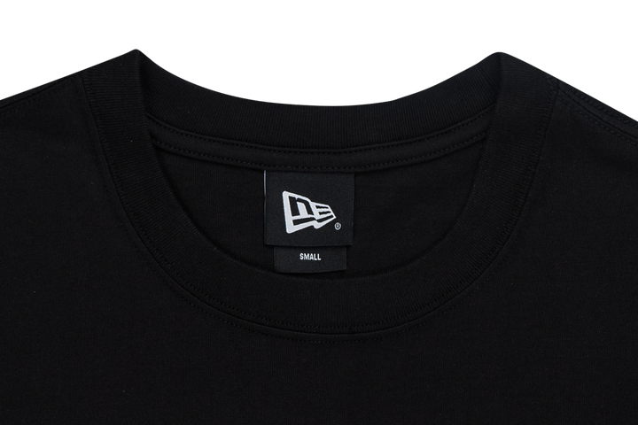 New Era Basic Black Oversized Short Sleeve T-Shirt