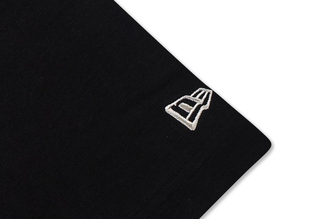 New Era Basic Black Oversized Short Sleeve T-Shirt