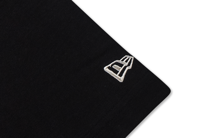 New Era Basic Black Oversized Short Sleeve T-Shirt