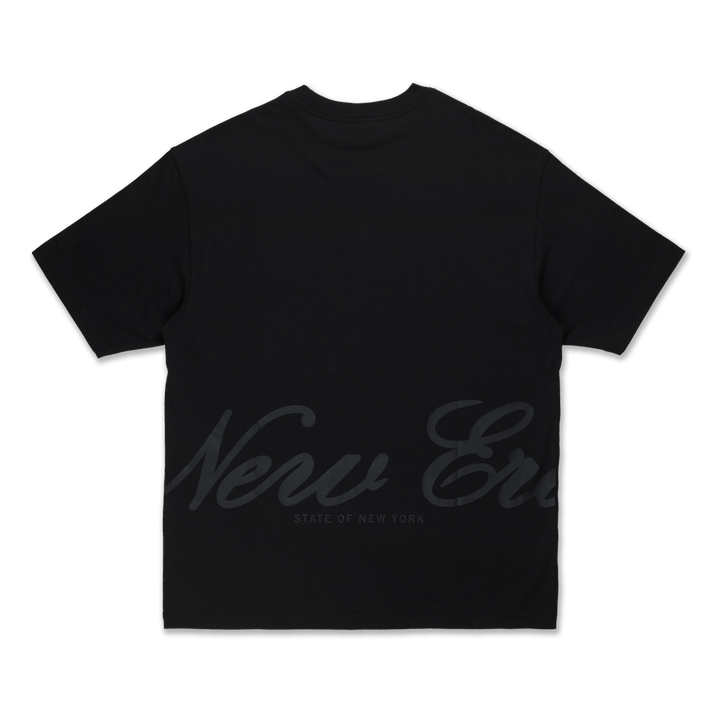 New Era Basic Black Oversized Short Sleeve T-Shirt