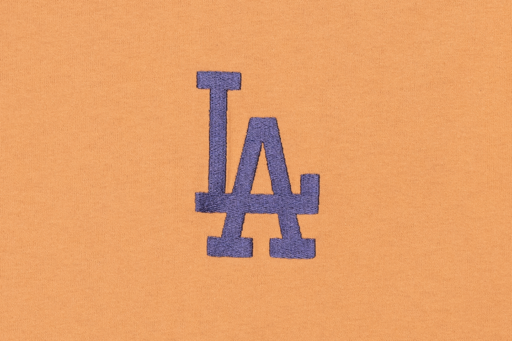 Los Angeles Dodgers Color Era Deep Sand Brown Long Sleeve T-Shirt