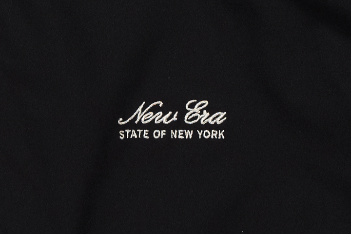 New Era Basic Black Windbreaker Jacket