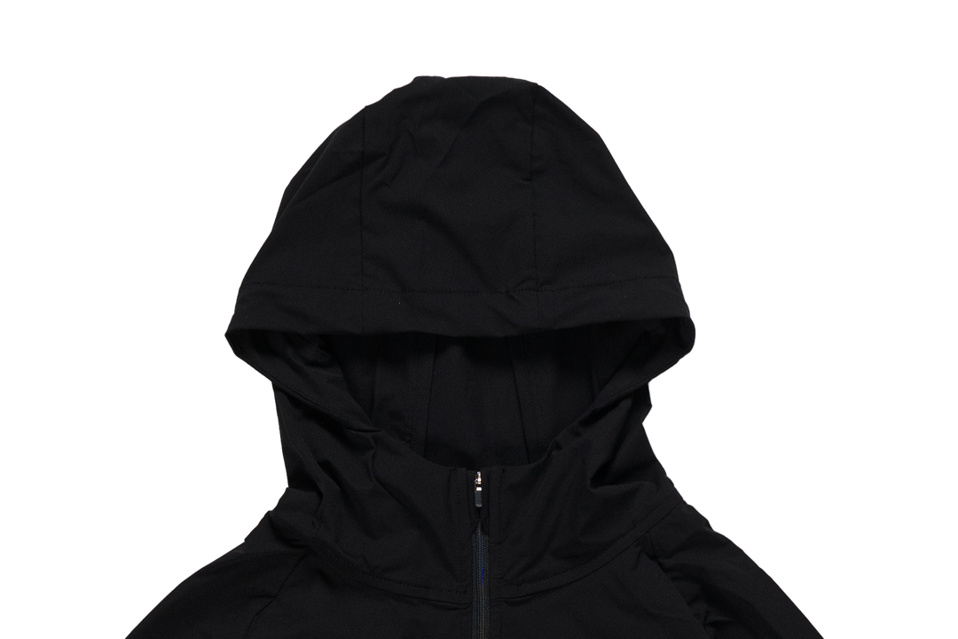 New Era Basic Black Windbreaker Jacket