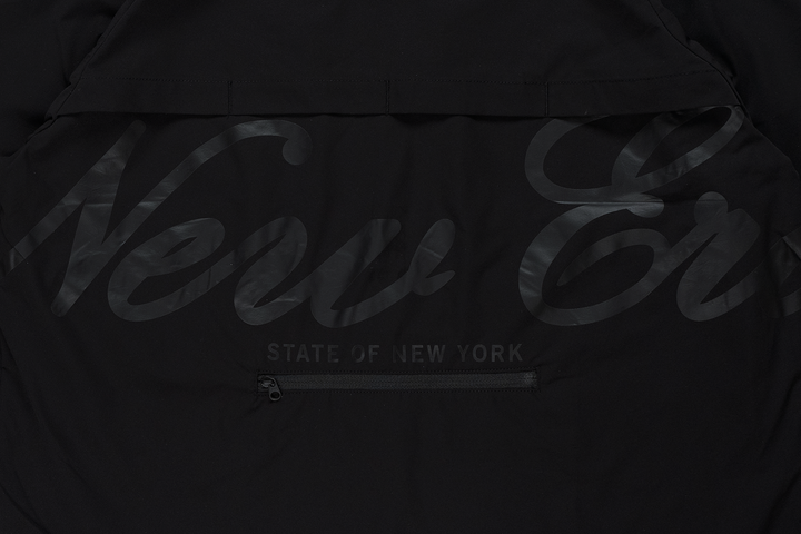 New Era Basic Black Windbreaker Jacket