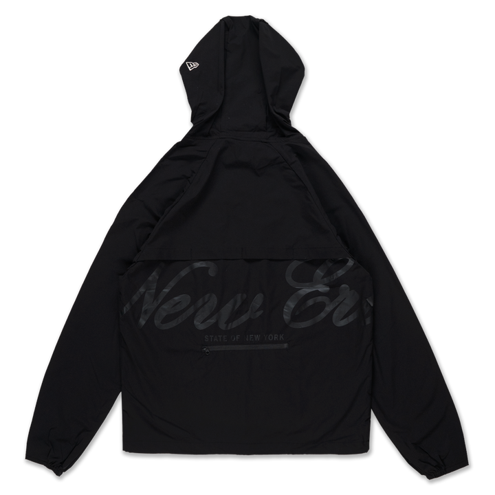 New Era Basic Black Windbreaker Jacket