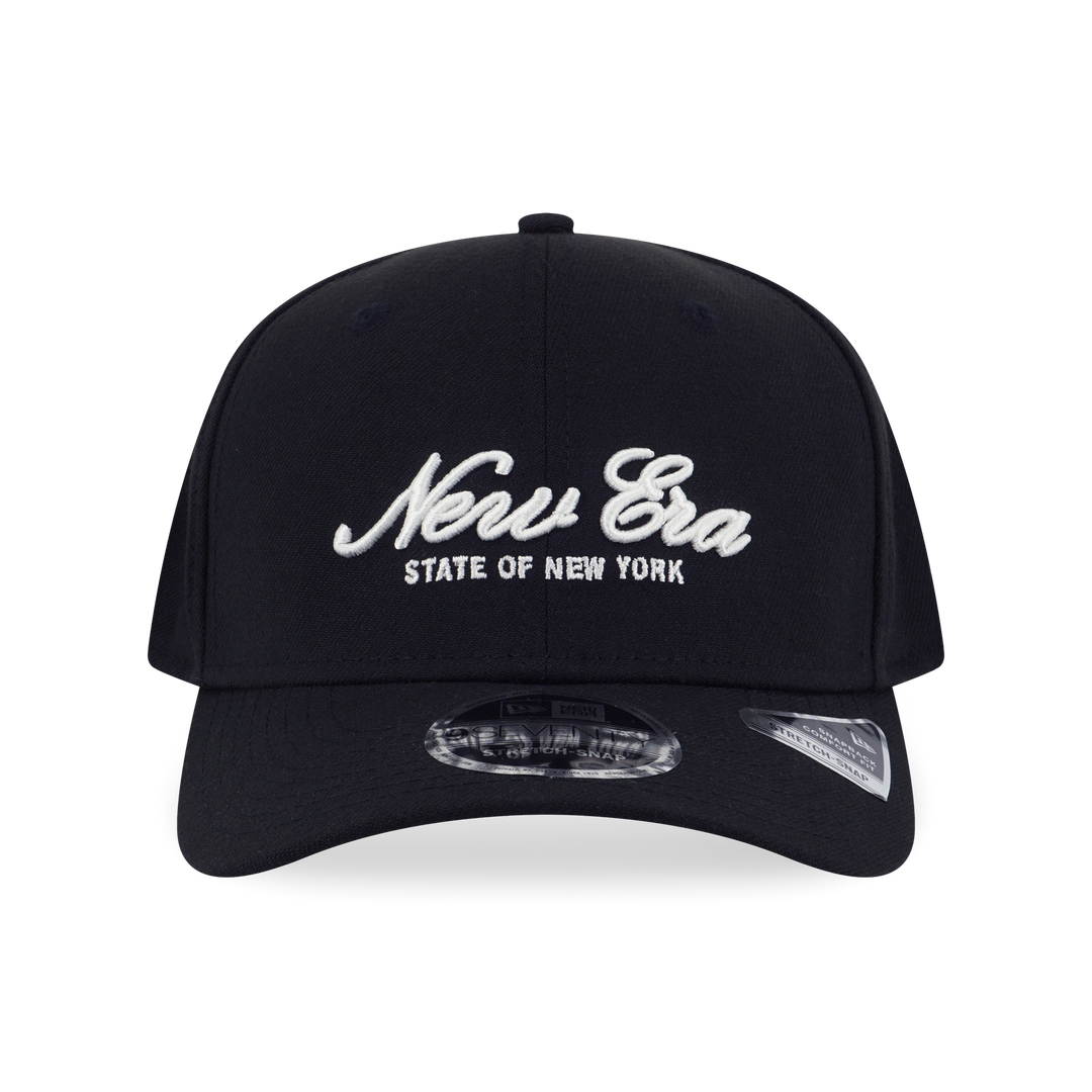 9SEVENTY New Era Basic Black Snapback