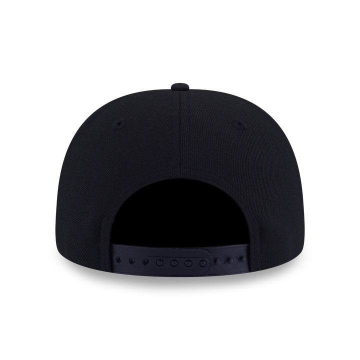 9FIRTY New Era Basic 2-Tone Chrome White Visor Black Snapback