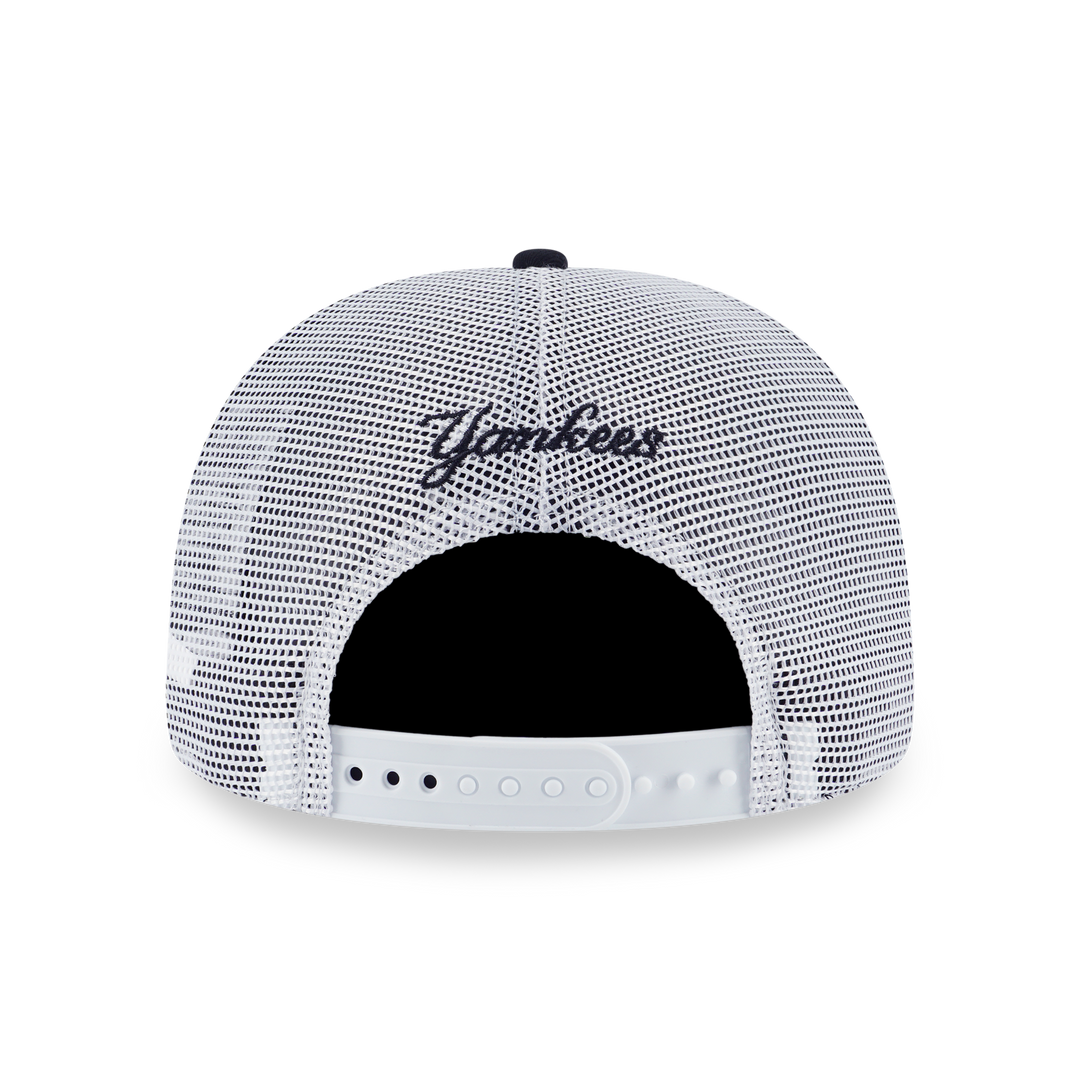 9FORTY A-Frame Trucker New York Yankees Color Era 2-Tone Black Snapback