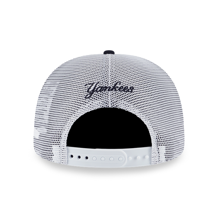 9FORTY A-Frame Trucker New York Yankees Color Era 2-Tone Black Snapback