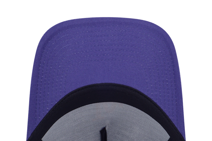 9FORTY A-Frame Trucker Los Angeles Dodgers Color Era 2-Tone Ink Purple Snapback