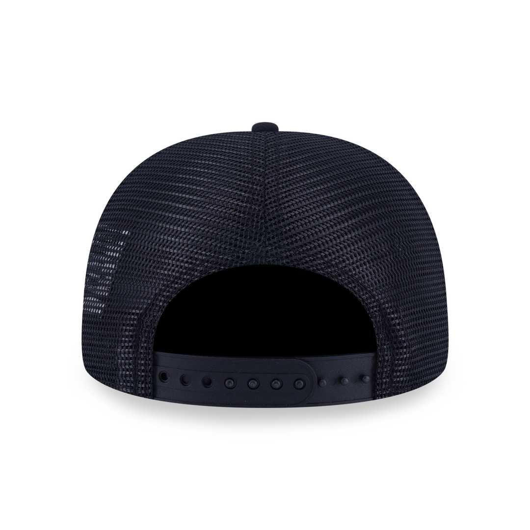 9FORTY A-Frame Trucker Kids Marine Life Club Black Snapback