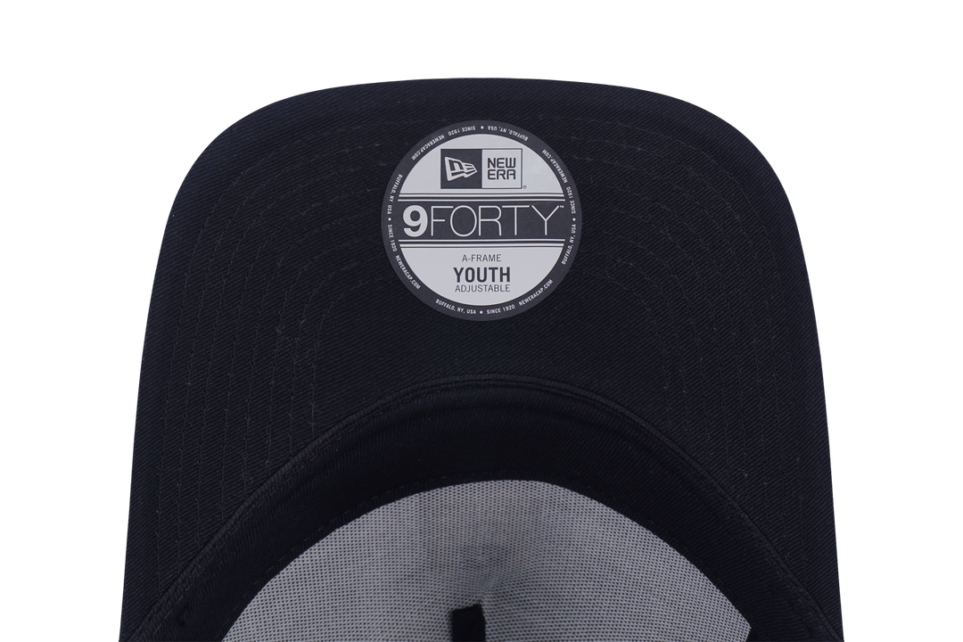 9FORTY A-Frame Trucker Kids Marine Life Club Black Snapback
