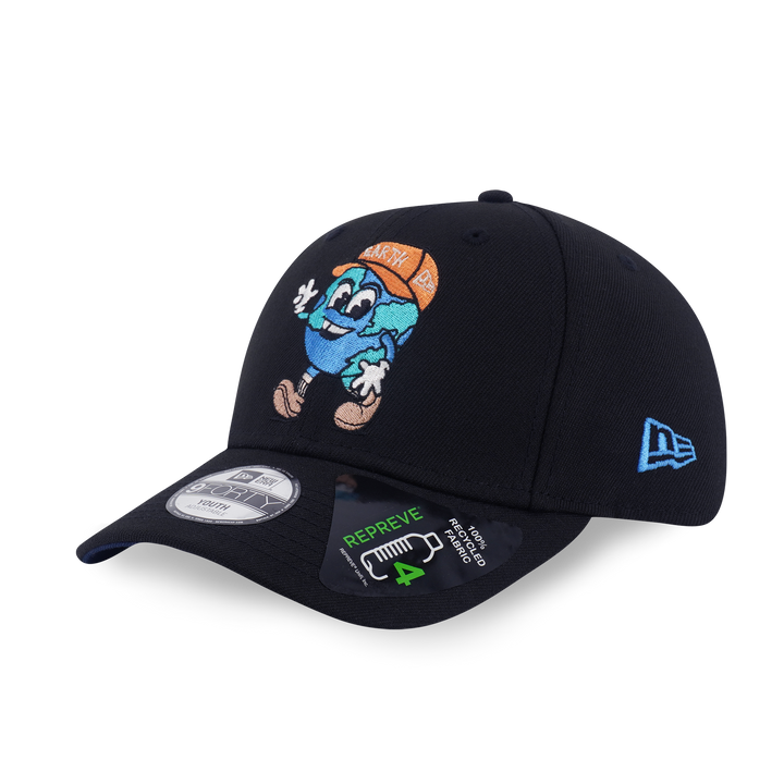 9FORTY Kids Outdoor Earth Day Black Snapback