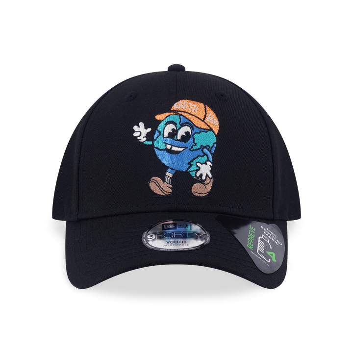 9FORTY Kids Outdoor Earth Day Black Snapback