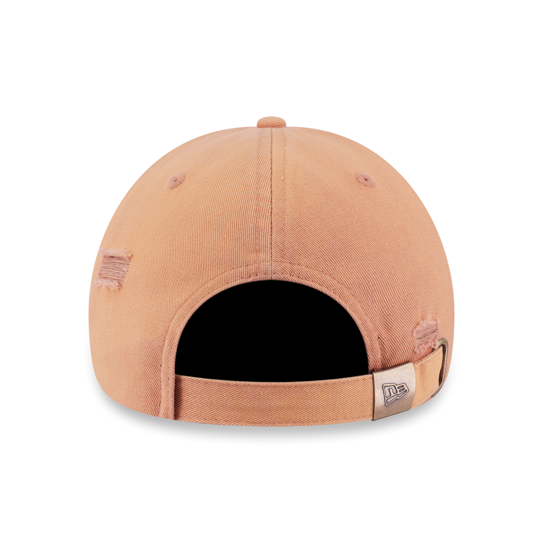9FORTY Unstructured Logo Washed Deep Sand Adjustable