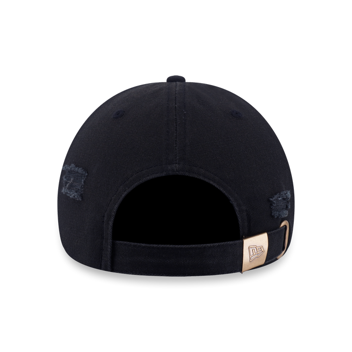9FORTY Unstructured Logo Washed Black Adjustable