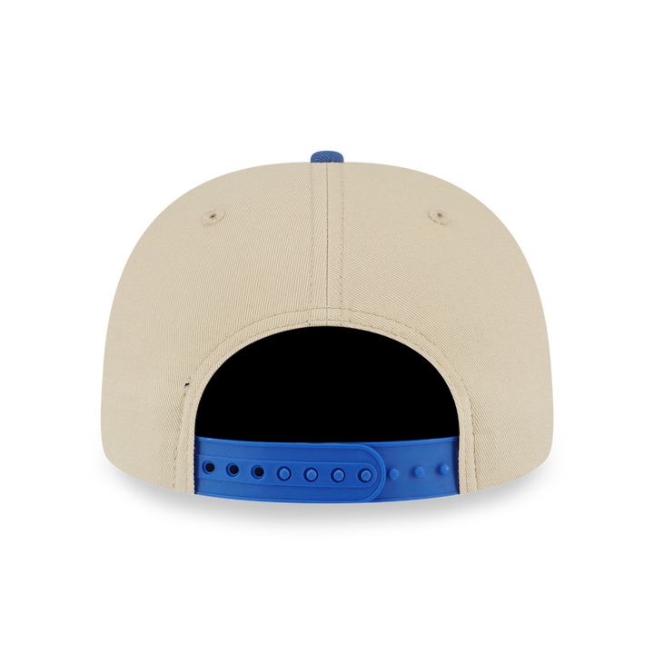 9FORTY A-Frame Los Angeles Lakers City Side Patch 2-Tone Indigo Blue Visor Vegas Gold Snapback