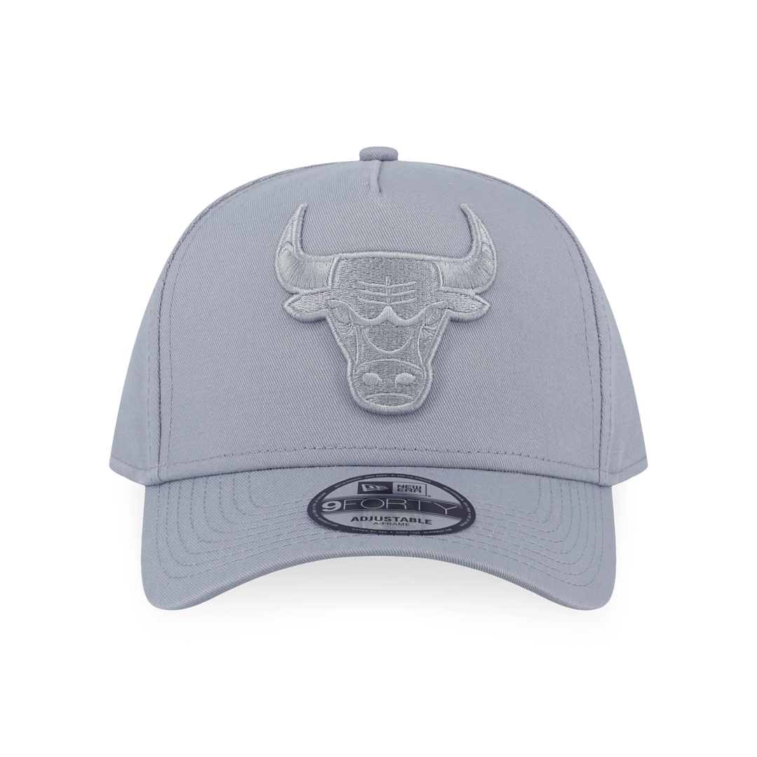 9FORTY A-Frame Chicago Bulls Basketball Tonal Pack Dolphin Gray Adjustable