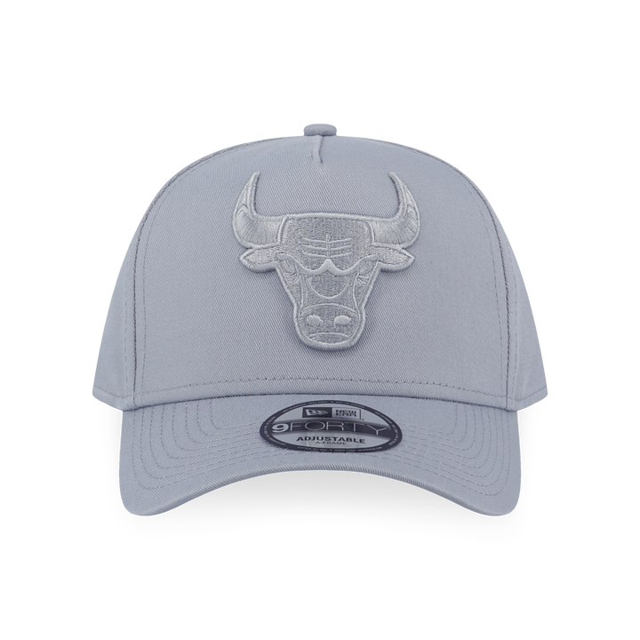 9FORTY A-Frame Chicago Bulls Basketball Tonal Pack Dolphin Gray Adjustable