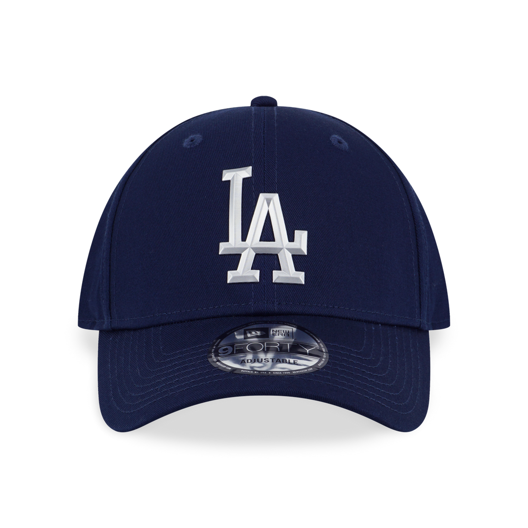 9FORTY Los Angeles Dodgers Metal Badge Oceanside Blue Adjustable