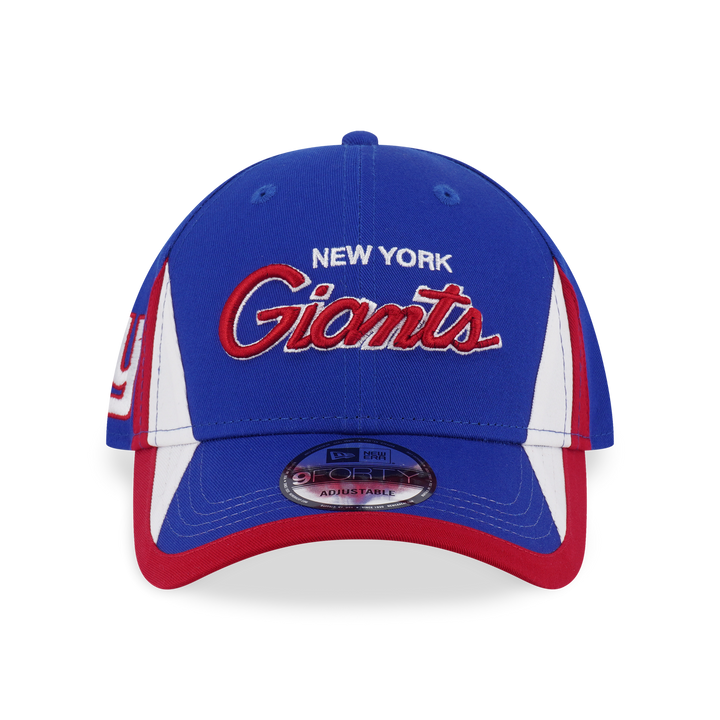 9FORTY New York Giants NFL Super Bowl Retro Calming Blue Adjustable