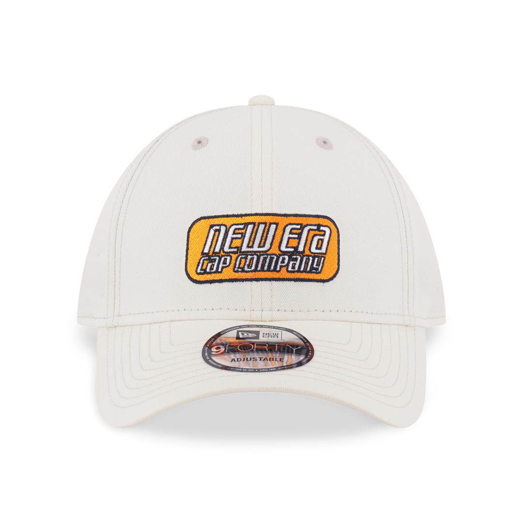 New Era 9FORTY Cap Company Chrome White Adjustable