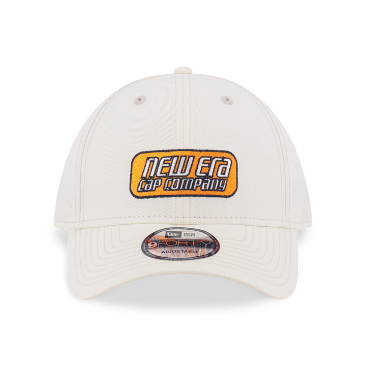 New Era 9FORTY Cap Company Chrome White Adjustable