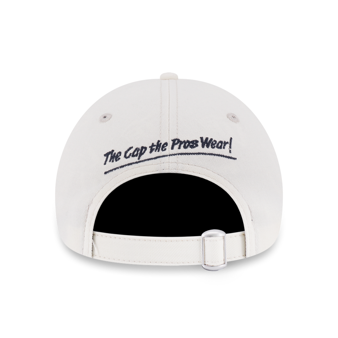 New Era 9FORTY Cap Company Chrome White Adjustable