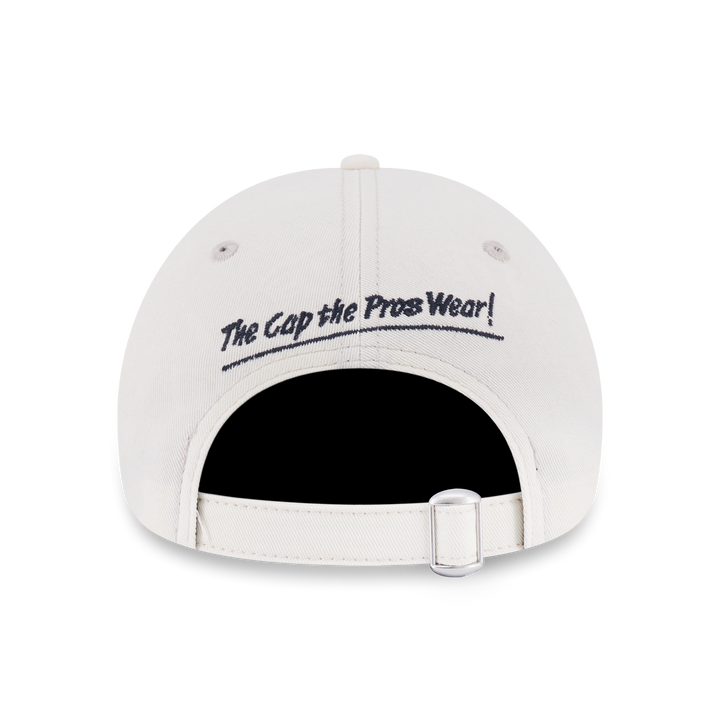 New Era 9FORTY Cap Company Chrome White Adjustable